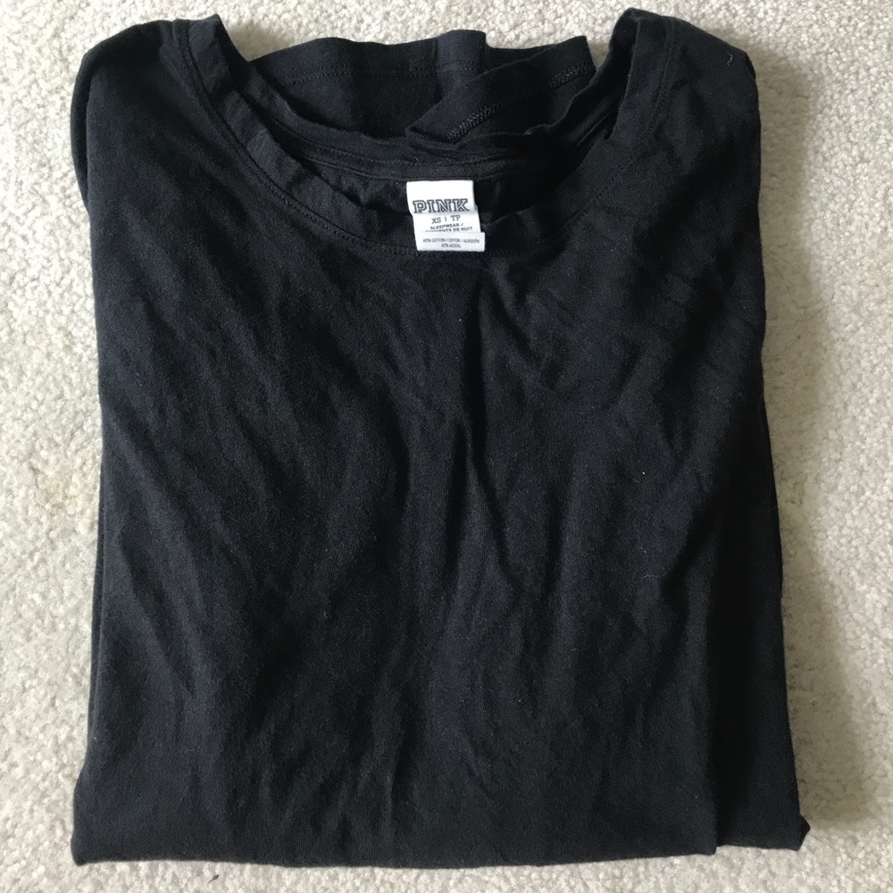 VS pink black long sleeve