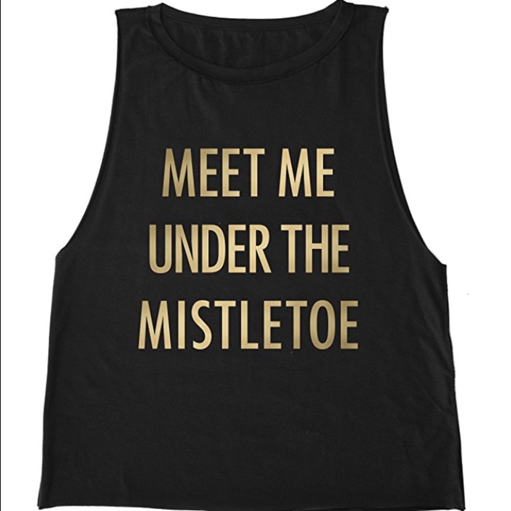 Emi Jay "Meet Me Under The Mistletoe" black