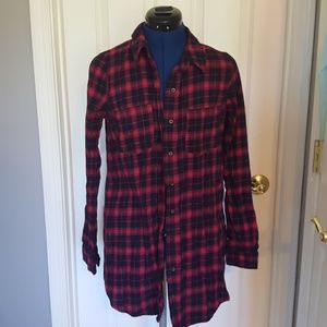 Plaid button up shirt