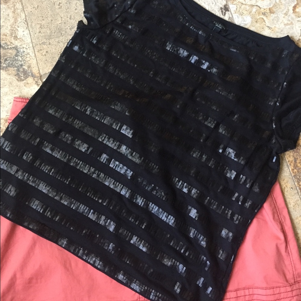 Talbot's sequined top