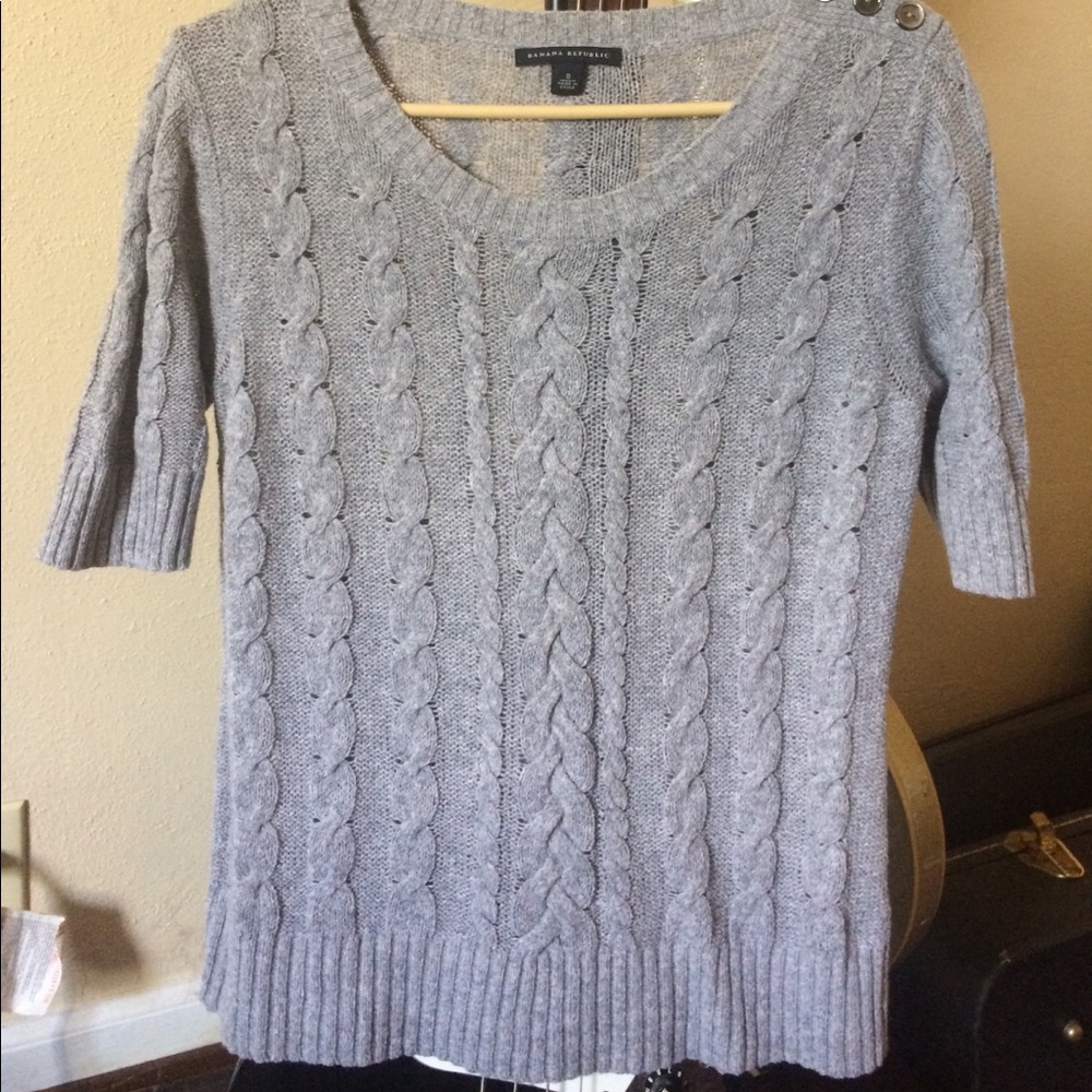 Gray BR Sweater S
