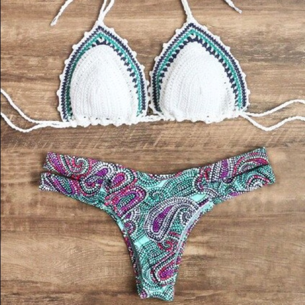 Crochet top bikini
