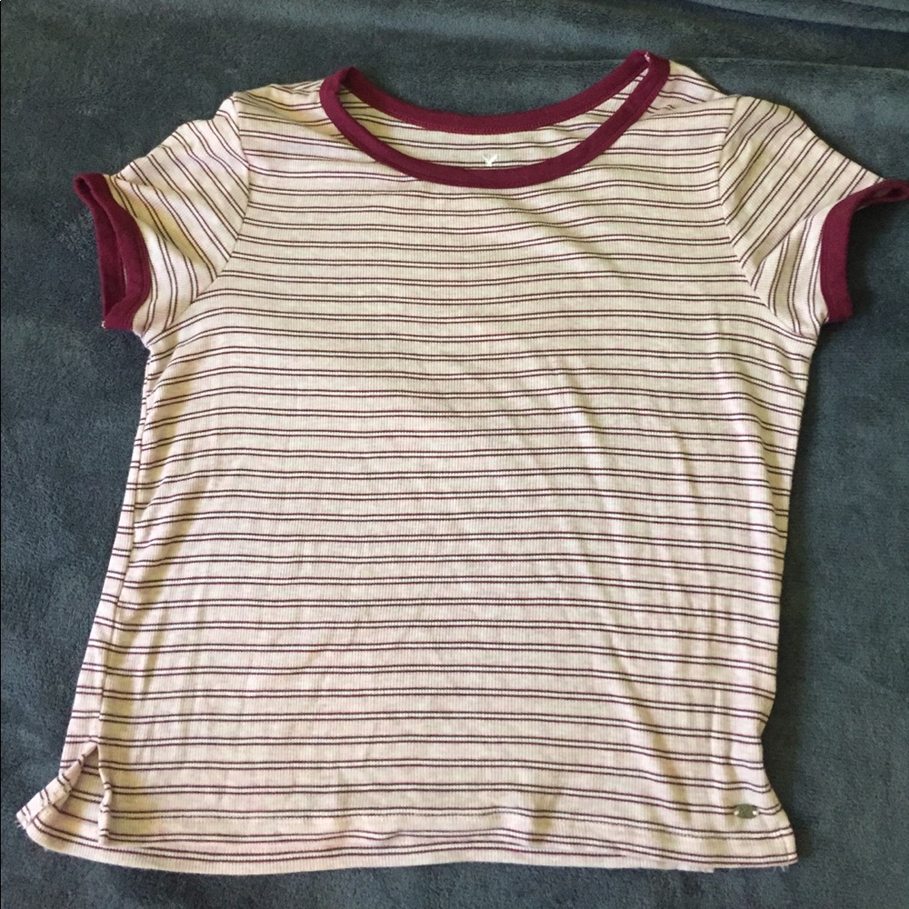 Soft and sexy striped shirt