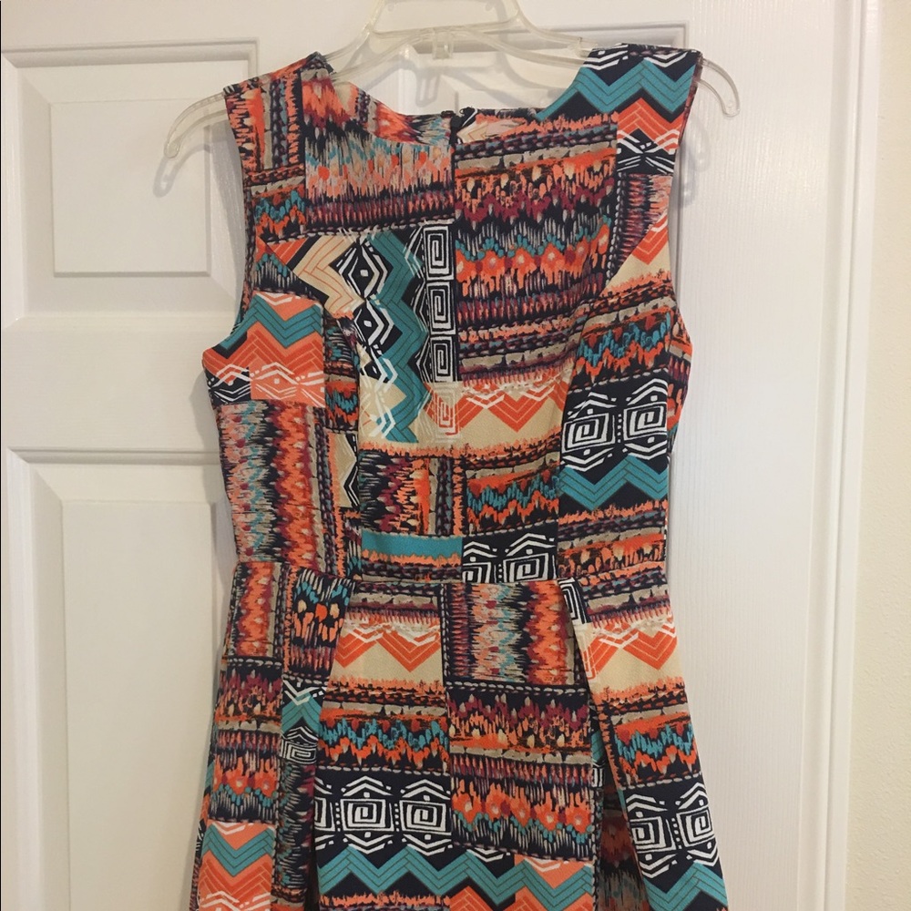 printed dress