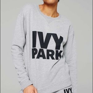 Ivy Park gray crewneck
