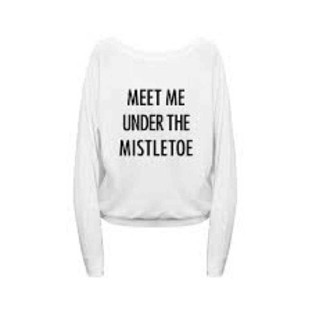 Emi Jay Meet Me Under The Mistletoe longsleeve new