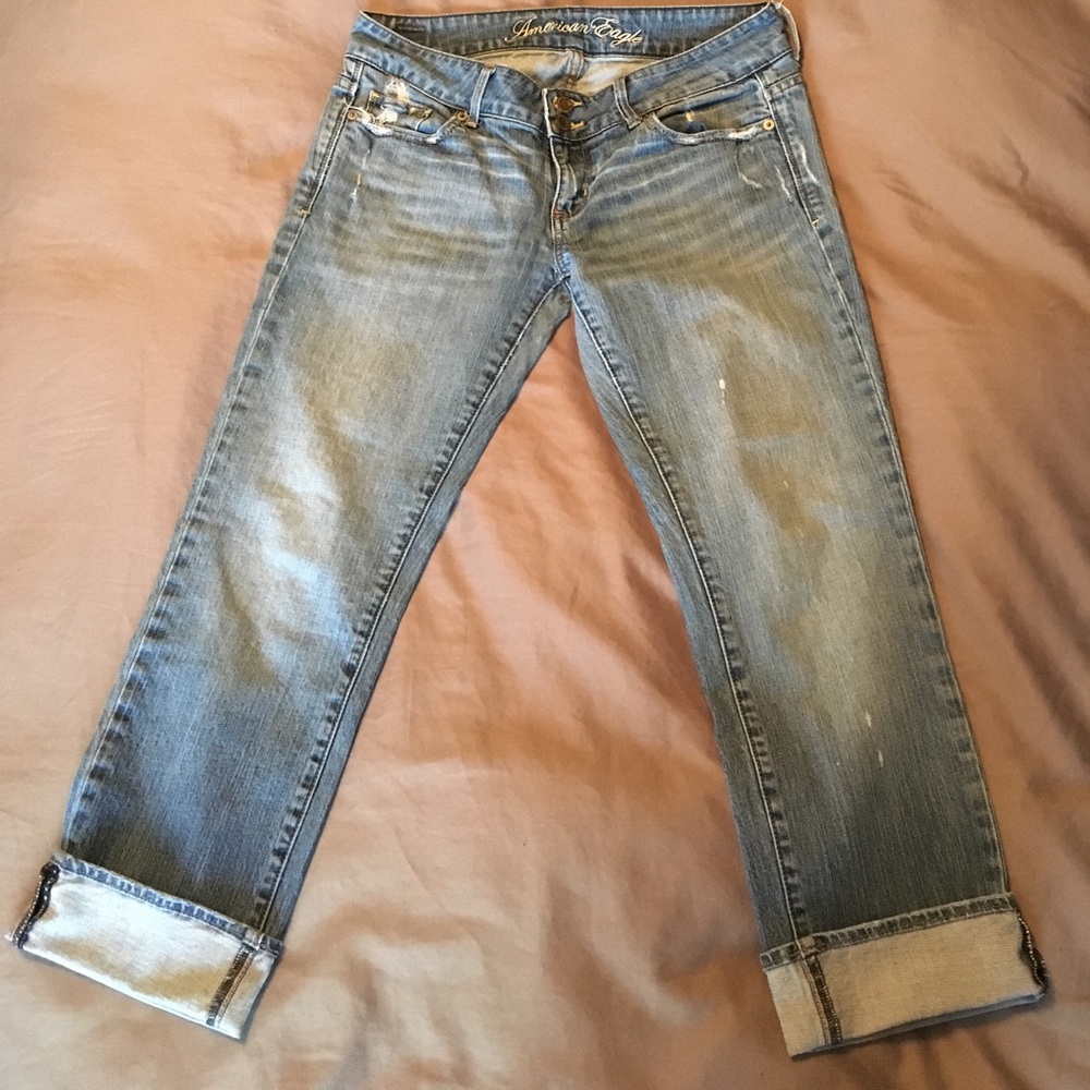 American Eagle jean capris