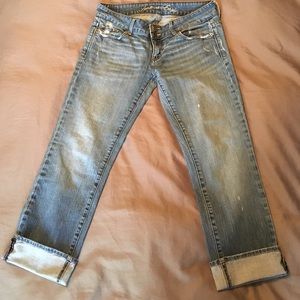 American Eagle jean capris
