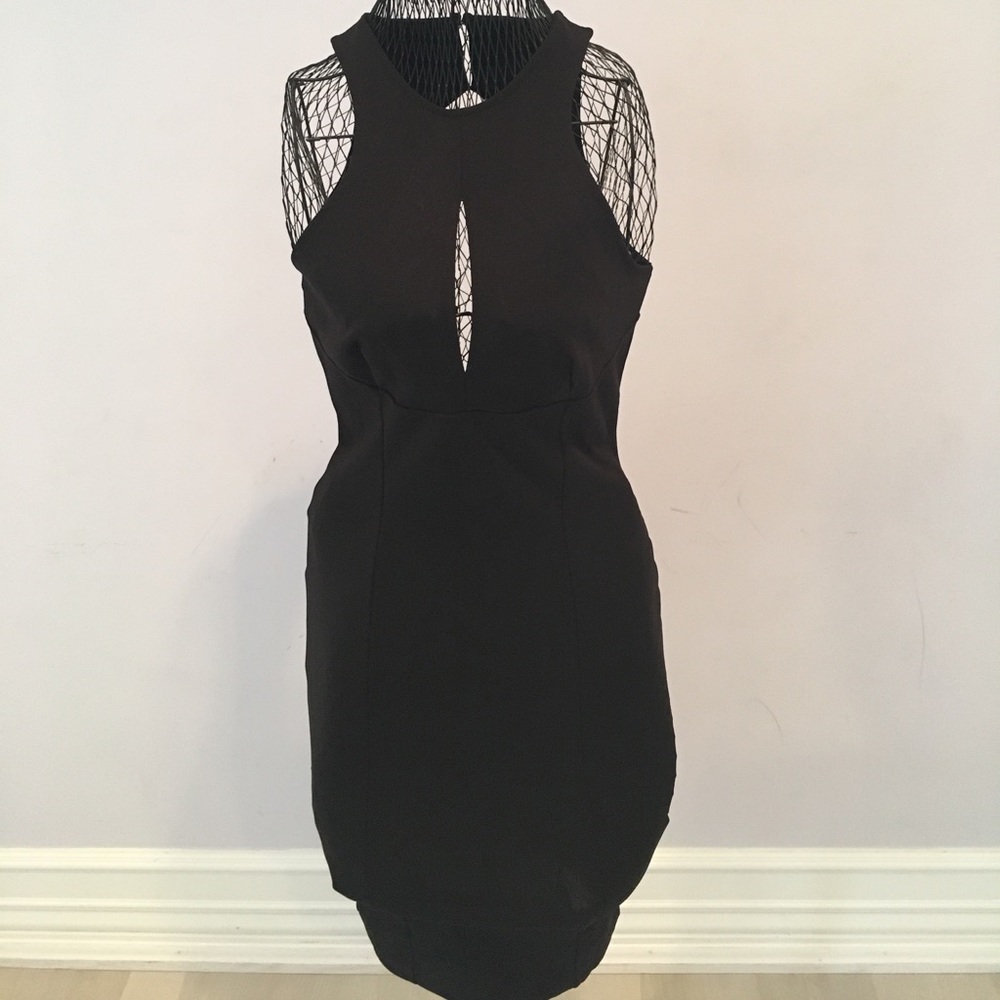 Little Black open Back Dress