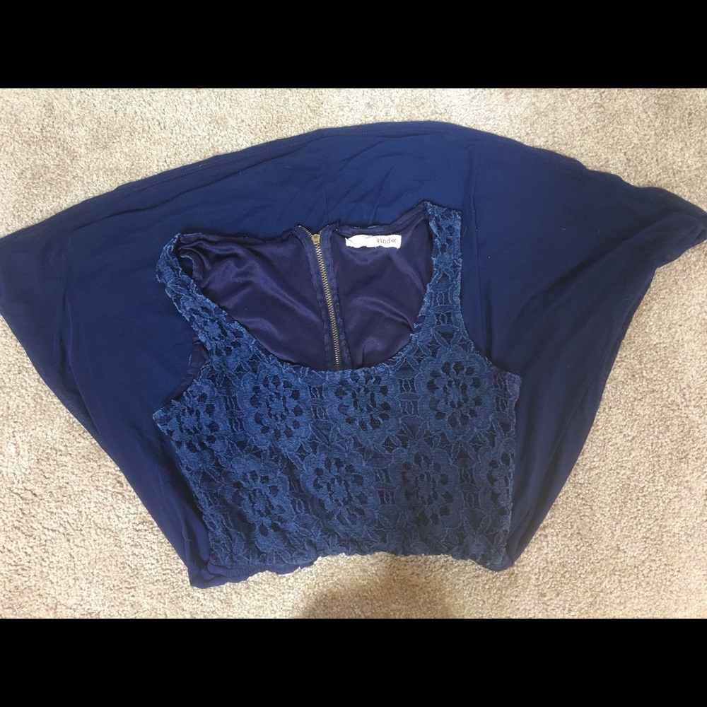 Navy Blue Dress