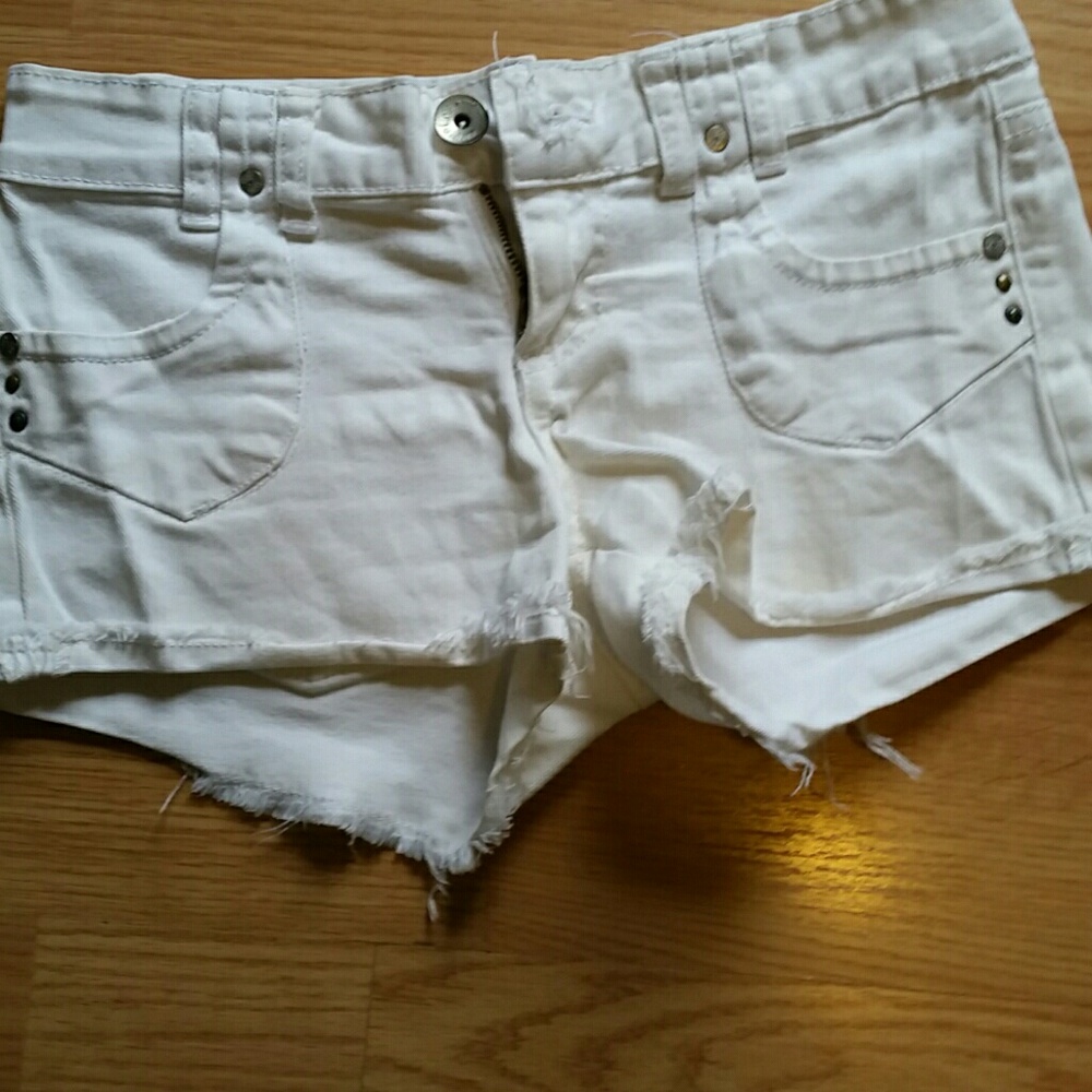 White Shorts