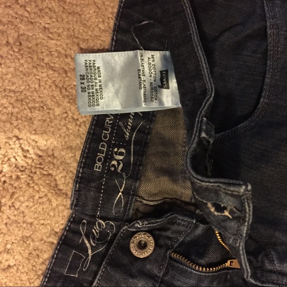 Levi's Jeans 26x30 Bold Curve - Picture 5 of 5