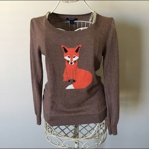 Old Navy Sweaters - Old Navy Fox 🦊 Lightweight Sweater - Size S Old Navy Sweaters - Old Navy Fox 🦊 Lightweight Sweater - Size S