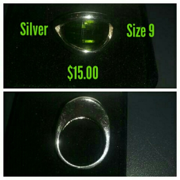 Silver gemstone ring - Picture 1 of 1