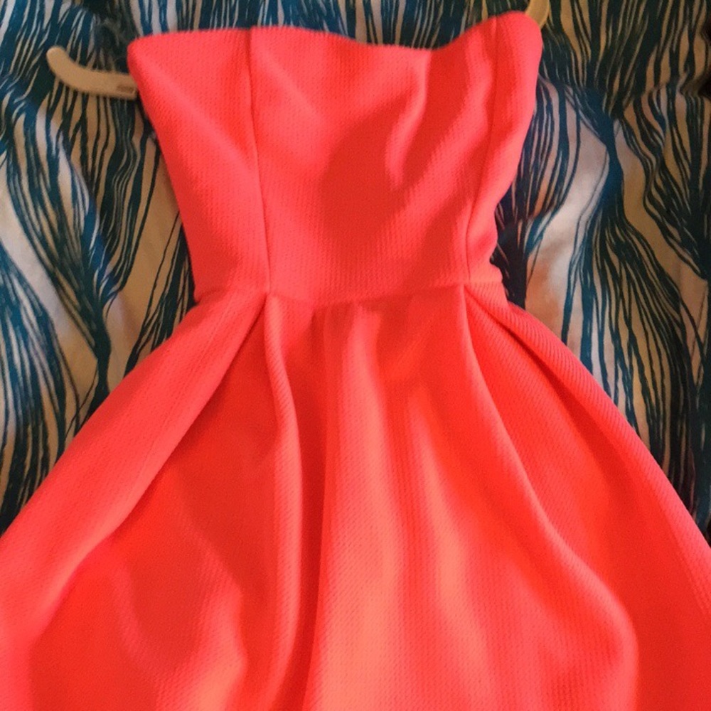 Neon/bright Pink dress