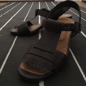 Saks Chie Mihara -- Loafer Heel EUC