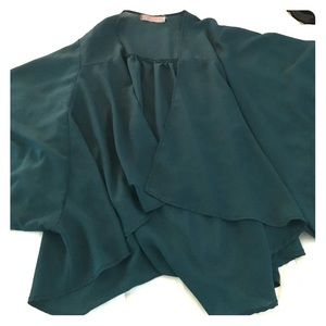 Small turquoise kimono
