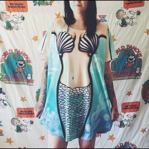 Mermaid Swimsuit Coverup