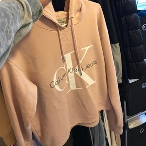 Calvin Klein cropped hoodie