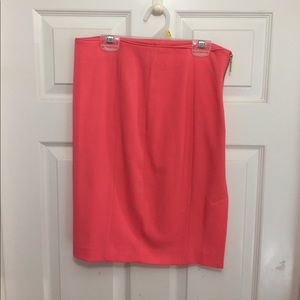 Business pink skirt