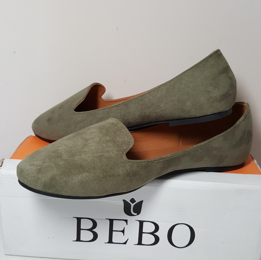 Boohoo Bebo Lauren Suedette Tab Top Slippers