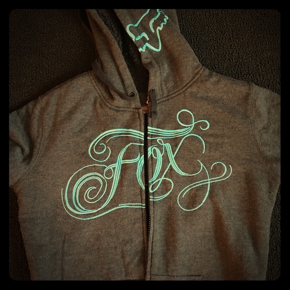 Fox zip-up jacket