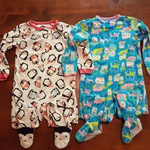 Girls 4T Pjs Bundle