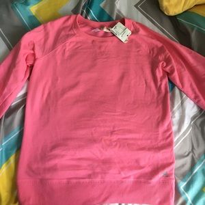 Pink sports sweater