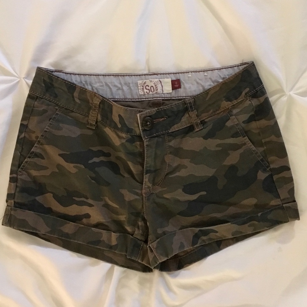 Camo shorts
