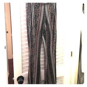 Patterned flares American threads
