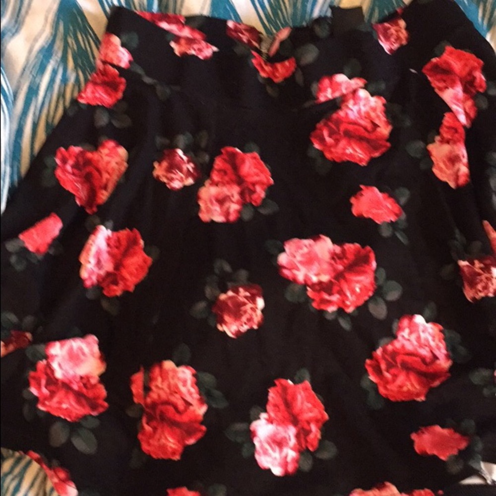 Floral skirt