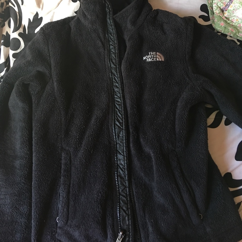 North face zip jacket