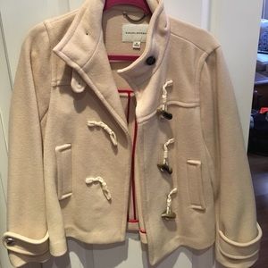 Banana Republic Beige Wool Coat