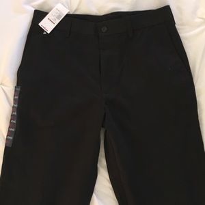 Men's flat front pants