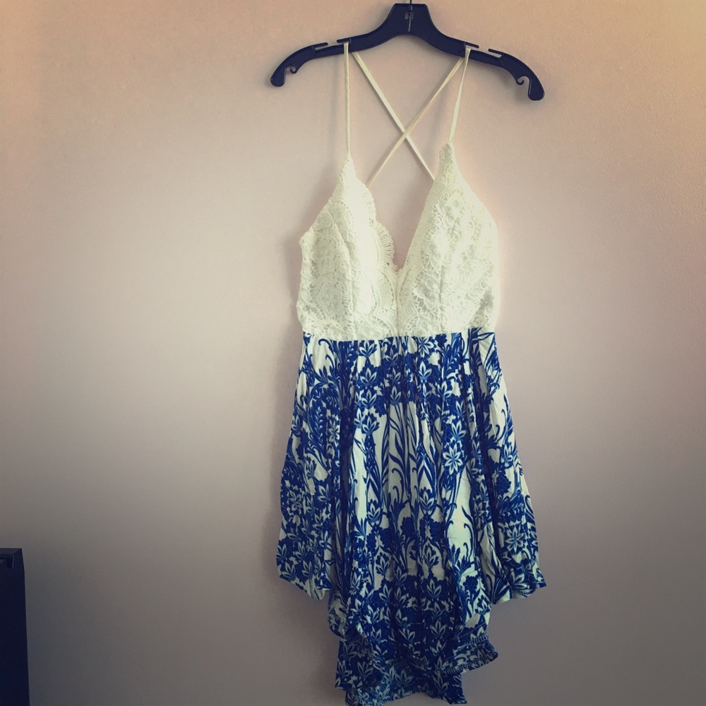 Backless summer dress