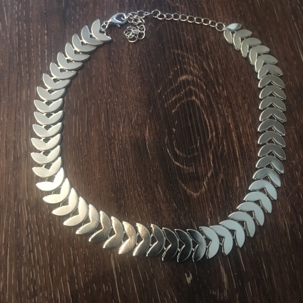 SILVER LEAF CHOKER