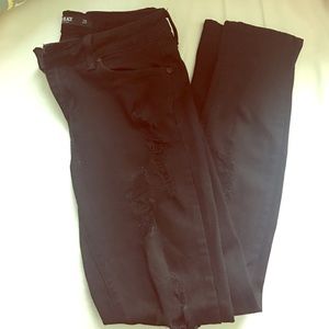 Just Black ripped jeans