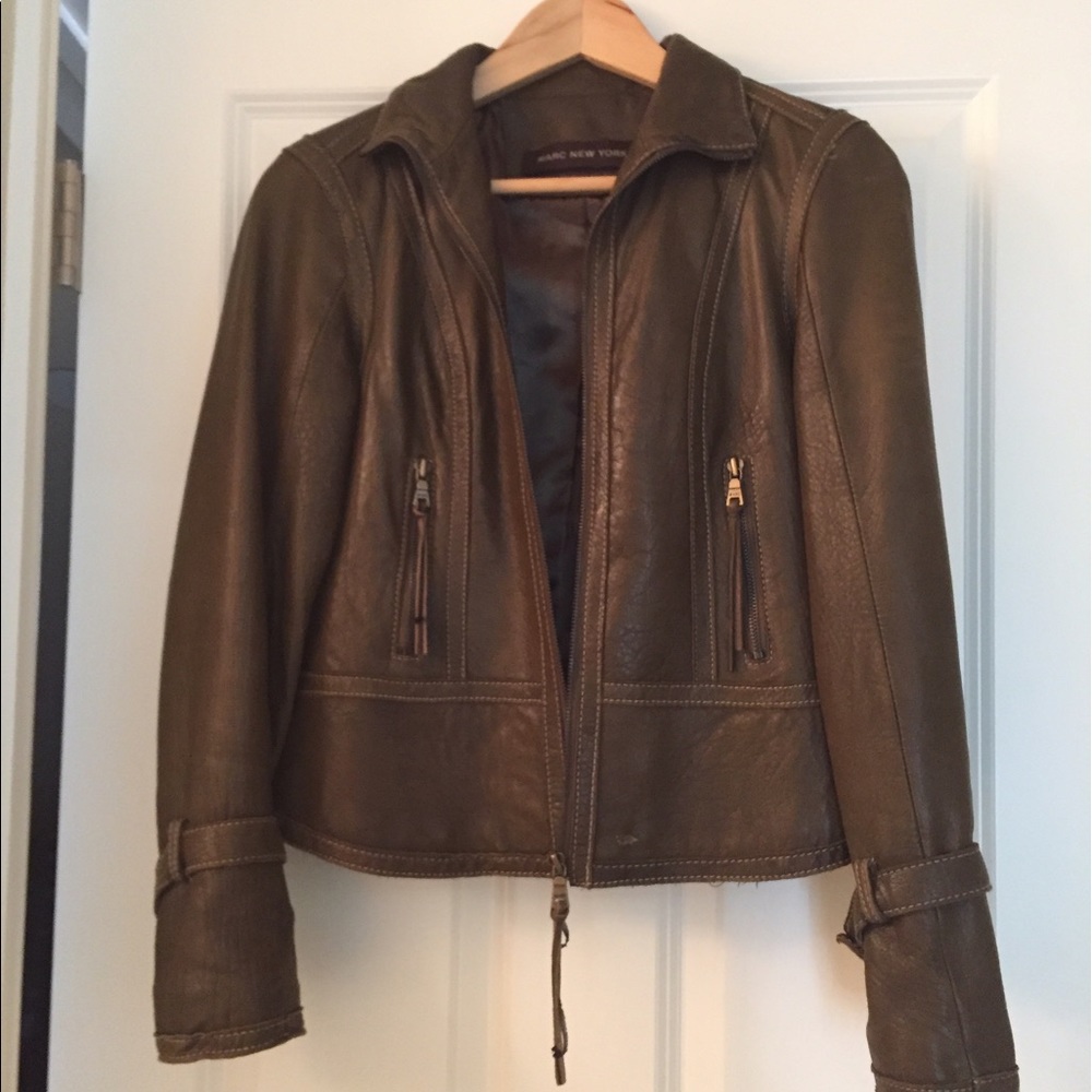 FINAL SALE Marc New York leather jacket