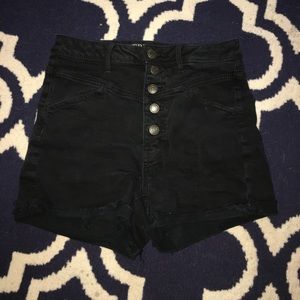 AEO high-waisted shorts