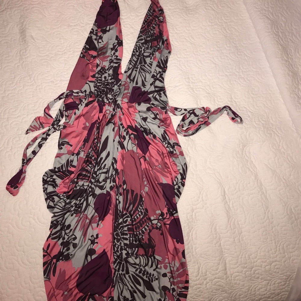 Long Backless and Sleeveless Dress