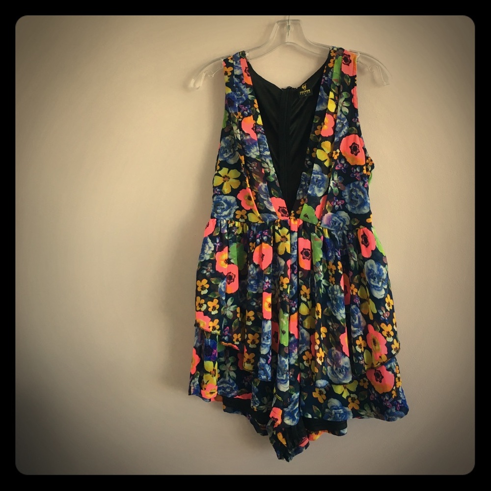 Colorful summer romper