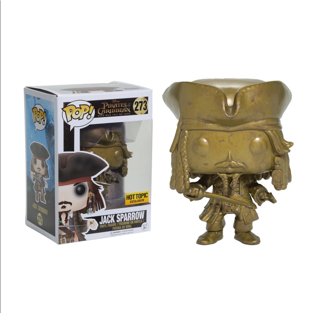 Jack Sparrow funko Pop Hot Topic Exclusive