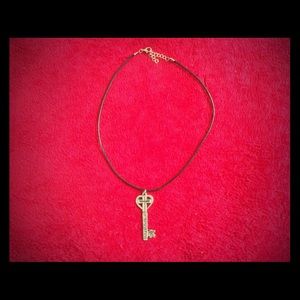 Cross necklace -adjustable.