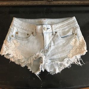 AEO jean shorts