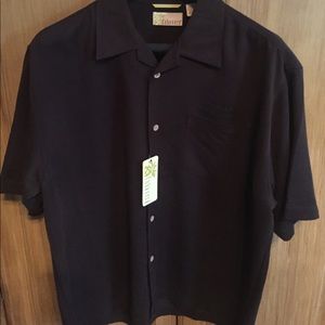 NWT- Black shirt Button down shirt