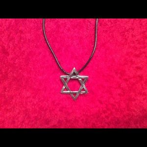 Star of David adjustable necklace