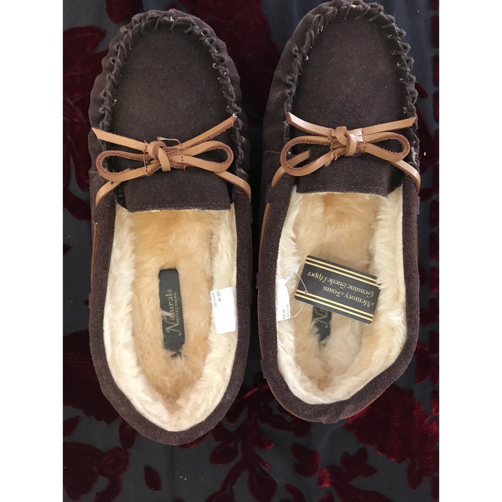 Natural Reflections Brown Moccasins