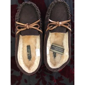 Natural Reflections Brown Moccasins