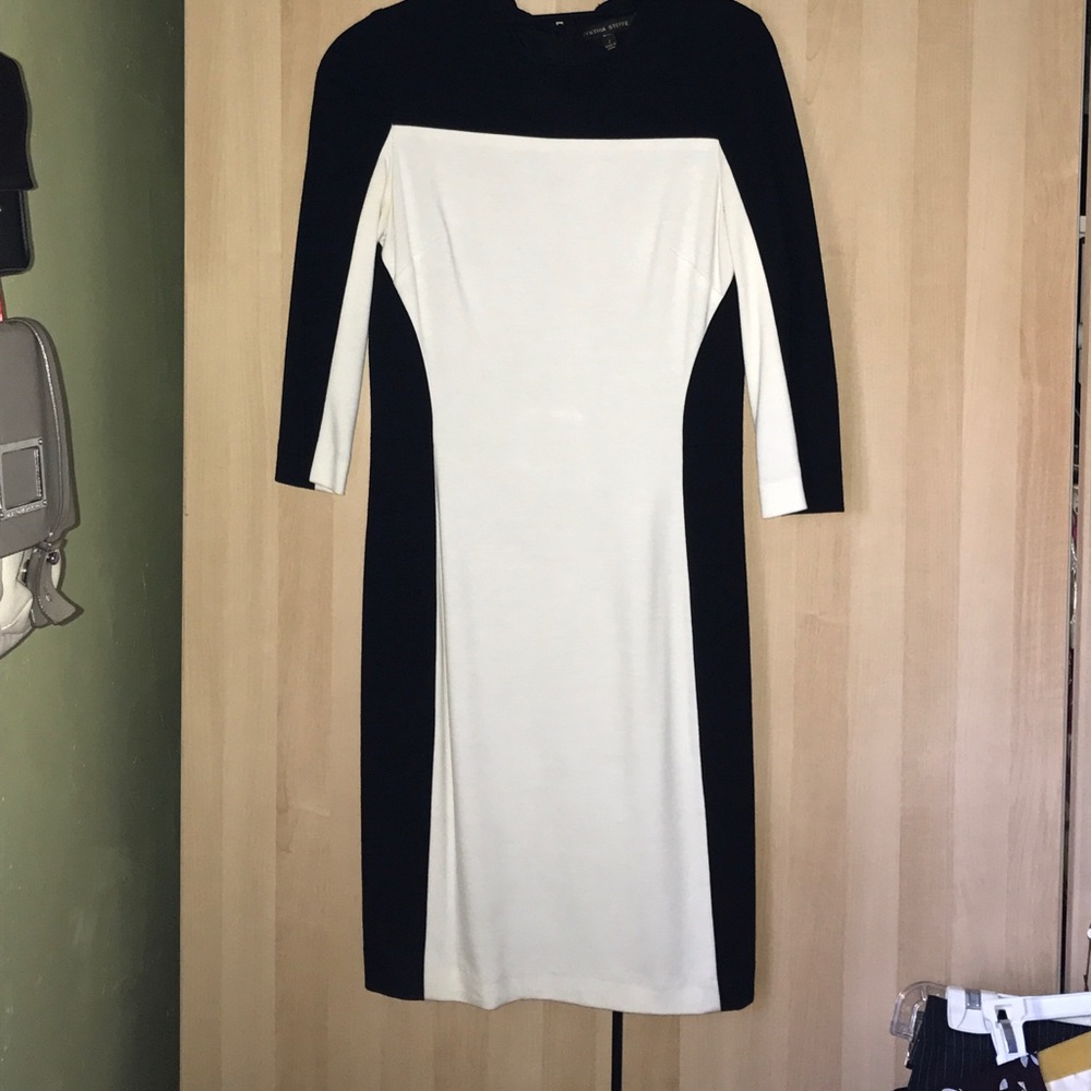 Cynthia Steffe Black and White Dress
