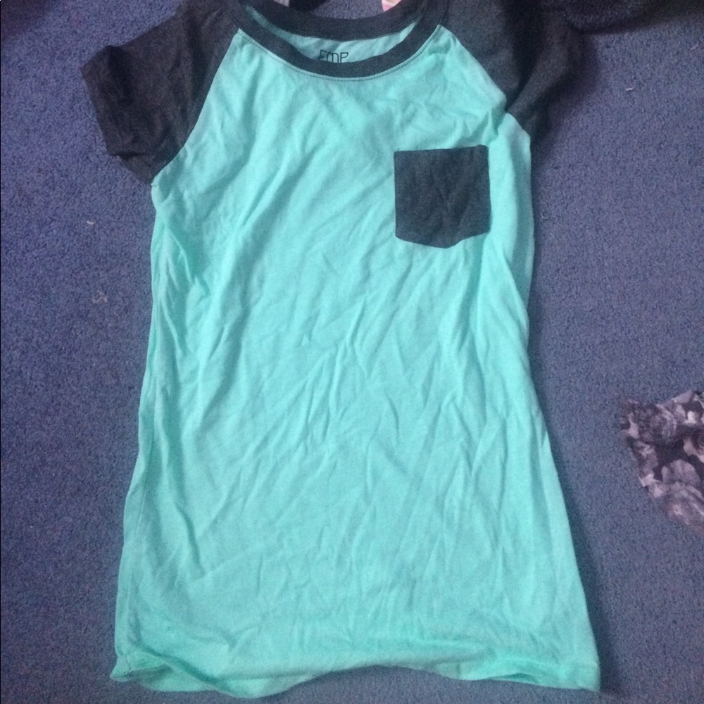 Mint green frocket shirt